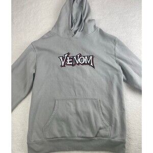 Marvel Venom Pullover Hoodie Japanese Lettering Men's Size Xlarge